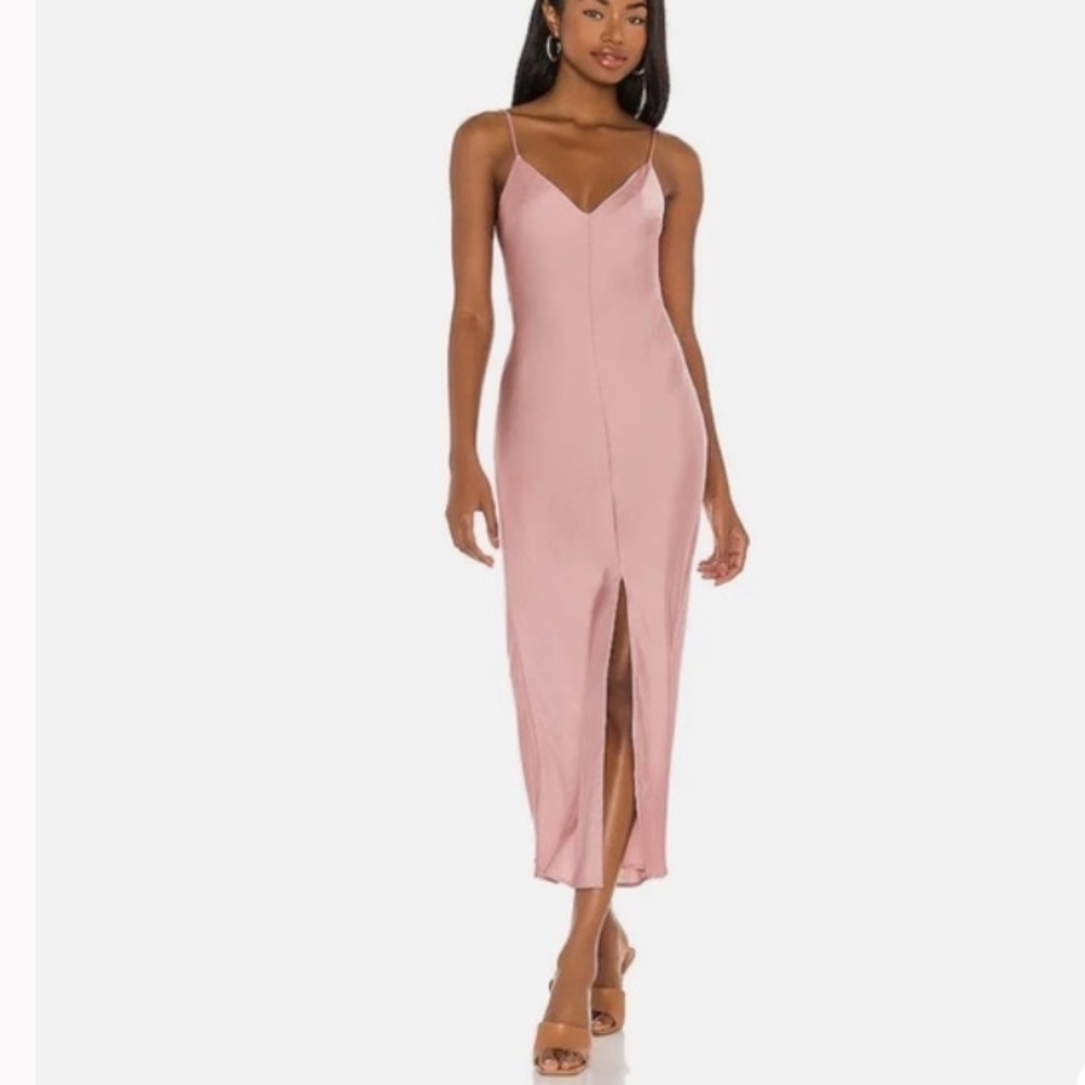 Nwot Free People revolve Smoke and Mirrors Maxi dress boho formal cocktail slip